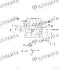 TRANSMISSION 4X4 6 SPEED 4G15B KZ21